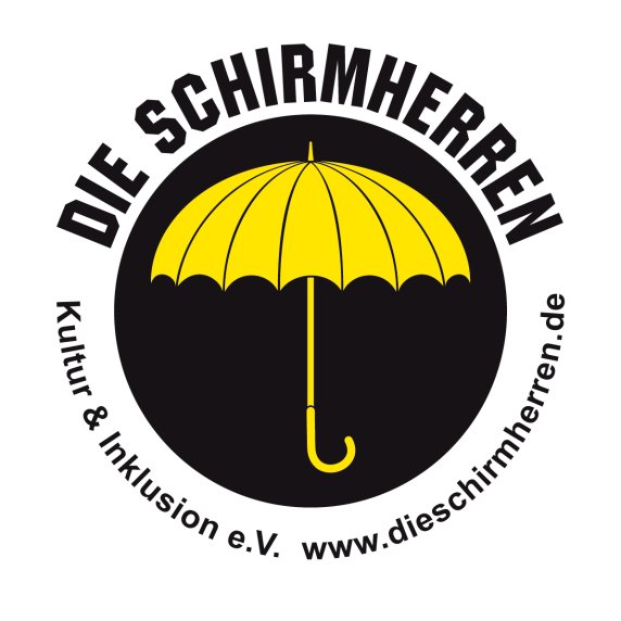 Gelber Schirm